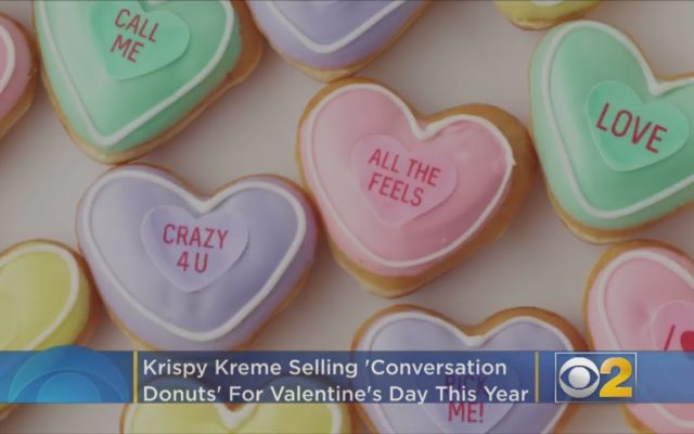 Krispy Kreme Is Bringing Back Its Conversation Heart Donuts This Year