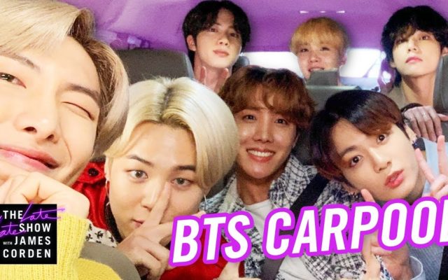 BTS Carpool Karaoke Has Arrived