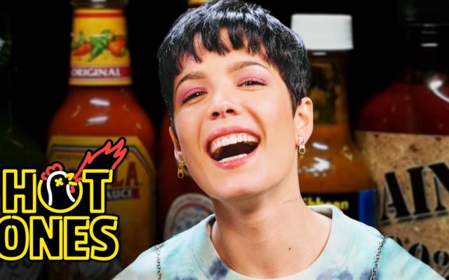 Halsey Takes On the Hot Ones Challenge