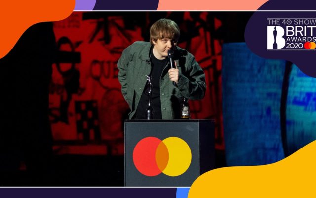 Lewis Capaldi Finishes Beer On Stage While Winning a Brit Award