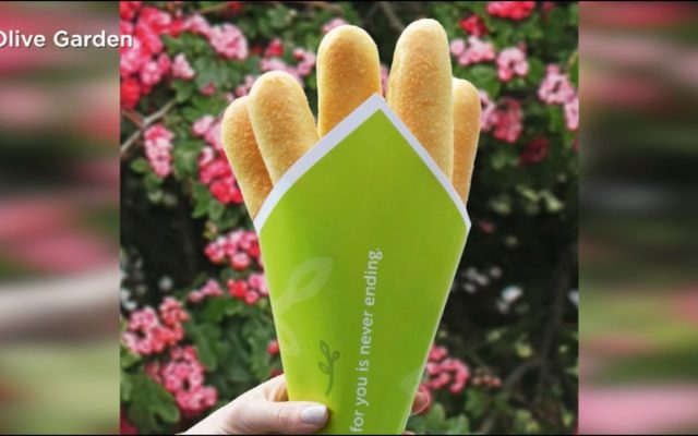 Olive Garden is Selling Breadstick Bouquets for Valentine’s Day