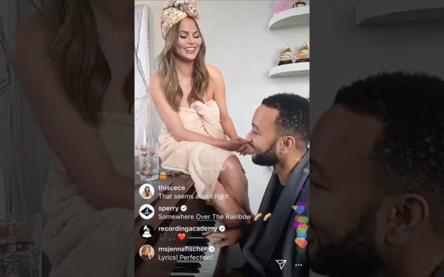There Was A Wedding At John Legend And Chrissy Teigen’s House