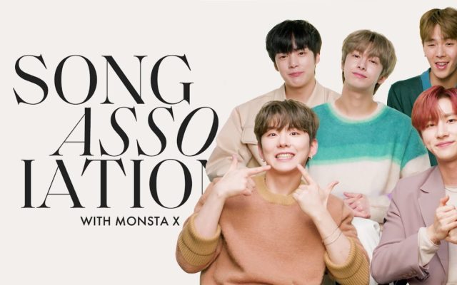 MONSTA X Sings James Bay, Beyoncé, 5 Seconds Of Summer In A Game Of Song Association