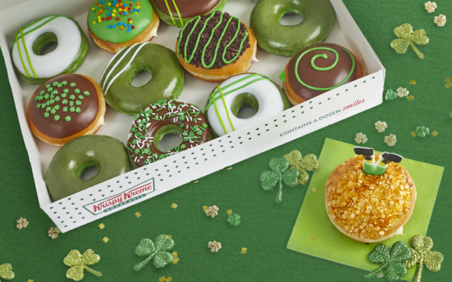 Krispy Kreme Shows Off Leprechaun Donuts