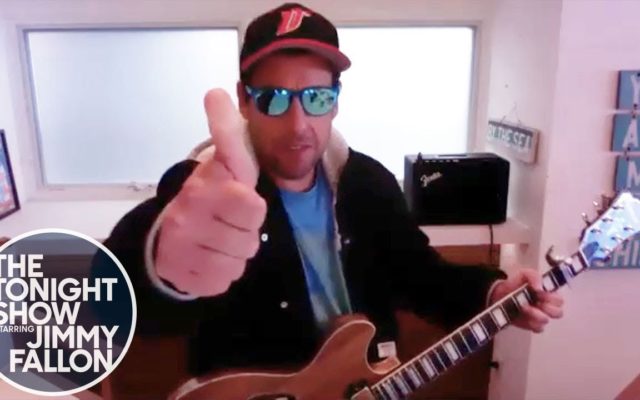 Adam Sandler’s New Song Is a Tribute to Doctors, Nurses, and Being Sick of Your Family