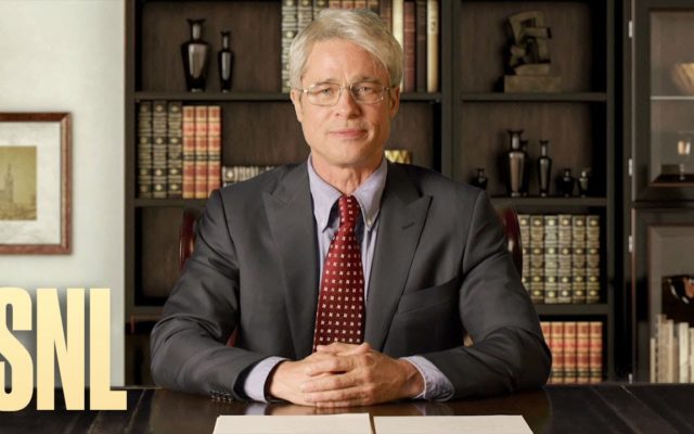 Brad Pitt Makes His Debut as Dr. Fauci on Saturday Night Live