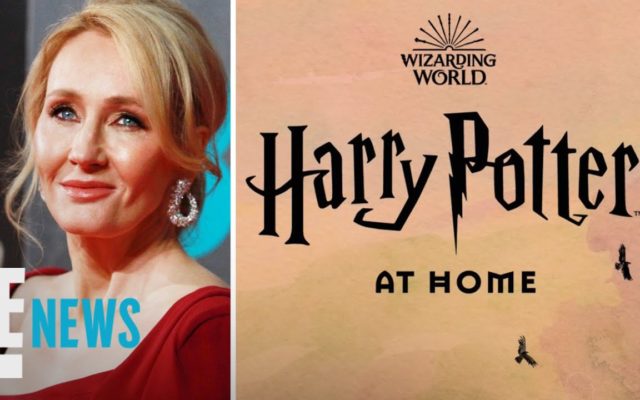 J.K. Rowling Creates New Website “Harry Potter At Home” To Entertain Us All