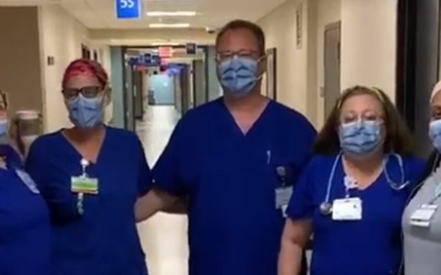 Norton Healthcare Workers Sing “Lean On Me” To Uplift Each Other