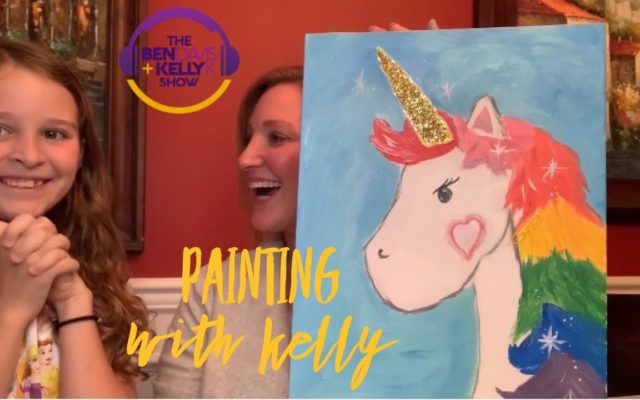 Painting With Kelly: Glitter Unicorn