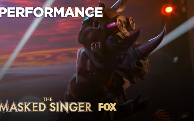 The Rhino Is The Latest Unmasked Singer