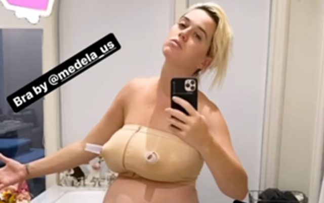 Katy Perry Poses In Maternity Underwear Four Days After Giving Birth