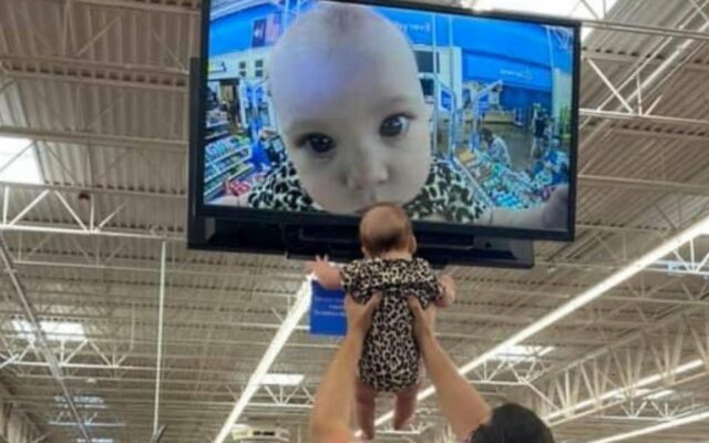 This Walmart Baby Security Cam Close Up Is Giving Us Life
