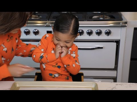 Kylie Jenner and Stormi Make Halloween Cookies