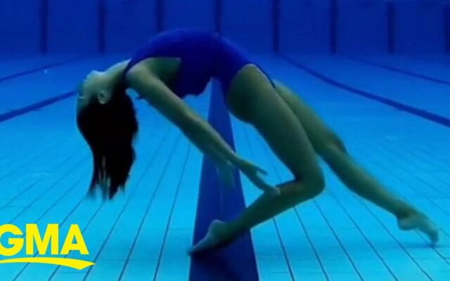 This Swim Dancer Is Stunning The Internet