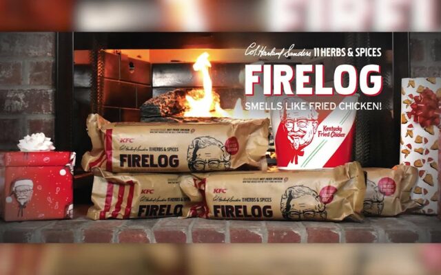 KFC is Back with Fried Chicken-Scented Logs
