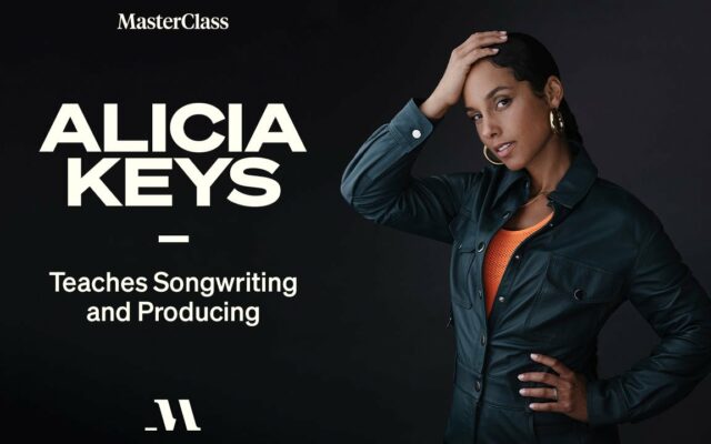 Alicia Keys Set to Teach a Masterclass in Songwriting and Producing