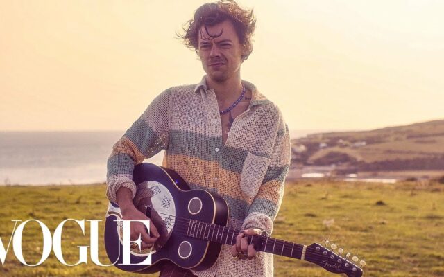 Harry Styles is the First Man To Be Featured Solo on the Cover of Vogue