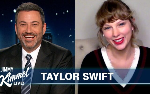 Taylor Swift Joined Jimmy Kimmel To Chat Turning 31, Easter Eggs, and More