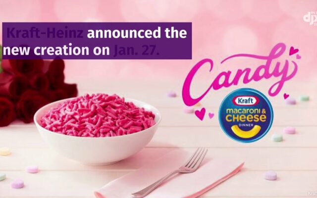 Kraft Releasing Pink Candy Mac and Cheese For Valentine’s Day