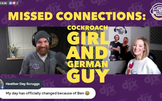 Missed Connections: Cockroach Girl And German Guy