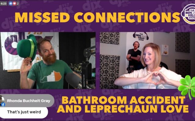 Missed Connections: Bathroom Accident And Leprechaun Love