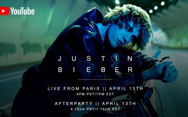 Justin Bieber Performed Live from Paris, France