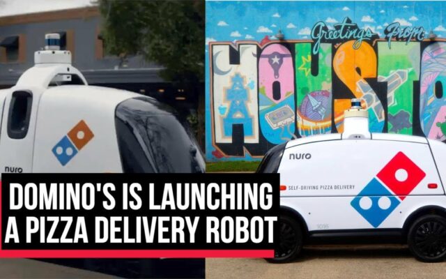 Domino’s Is Testing Self-Driving Robots