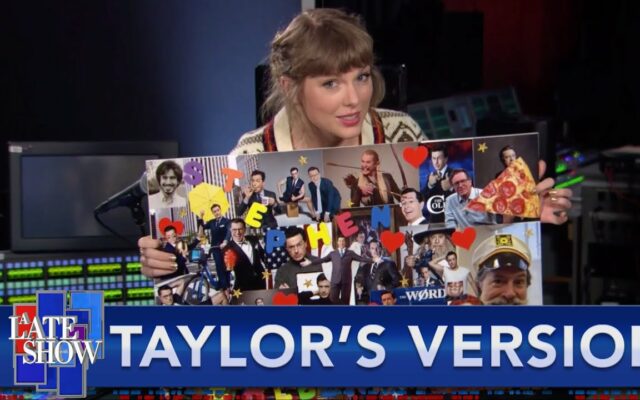 Swifties Think Taylor Swift Teased ‘1989’ Rerecorded Album Release on ‘The Late Show’