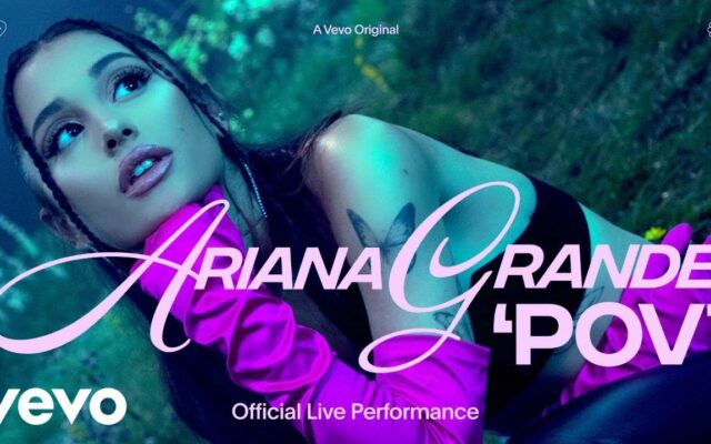 Ariana Grande “pov” (Official Live Performance)