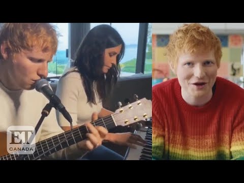 Ed Sheeran, Courtney Cox, Elton John And Brandi Carlisle Pay Tribute To Phoebe Buffay…And Tease New Ed Music