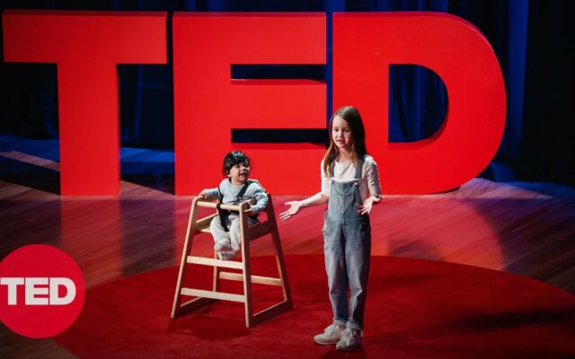 A 7-Year-Old Gave A TED Talk About Playing With Your Kids