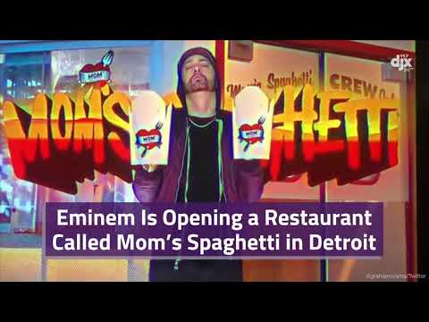 Eminem’s Detroit Restaurant “Mom’s Spaghetti” Opens