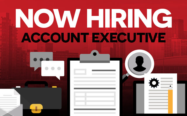 Now Hiring: Account Executive