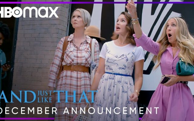 ‘And Just Like That’ Will Be On HBO Max In December