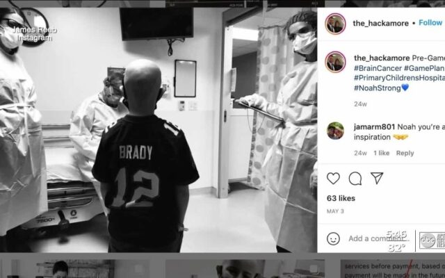 Tom Brady Gives Kid Who Beat Cancer His Hat