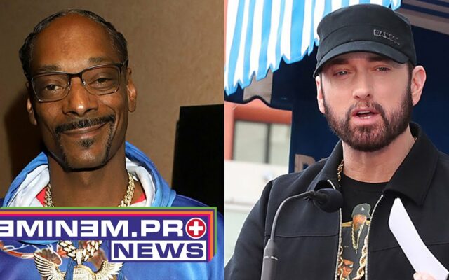 Snoop Dogg Ended His Long Feud With Eminem