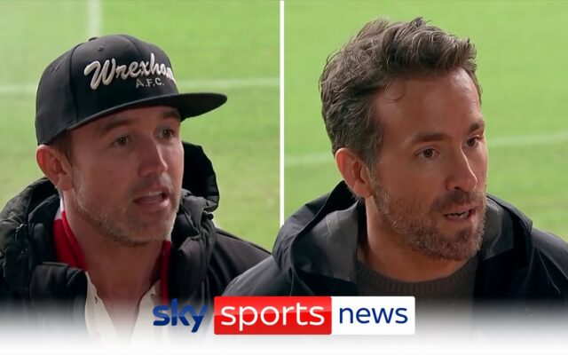 Ryan Reynolds And Rob McElhenney Watch Their First Soccer Match As Owners…And They Lost