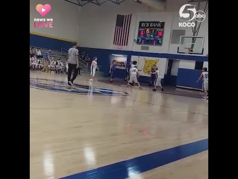 Boy With Down Syndrome Gets In The Game And Sinks A Shot