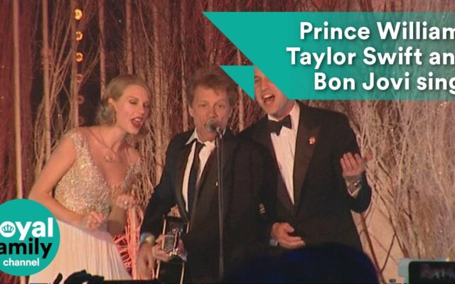 That One Time Prince William Sang On Stage With Taylor Swift And Jon Bon Jovi