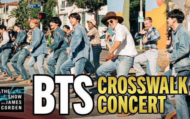 BTS Crosswalk Concert