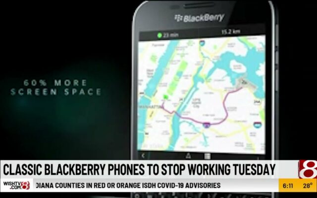 Old BlackBerry Phones Will Stop Working Tomorrow