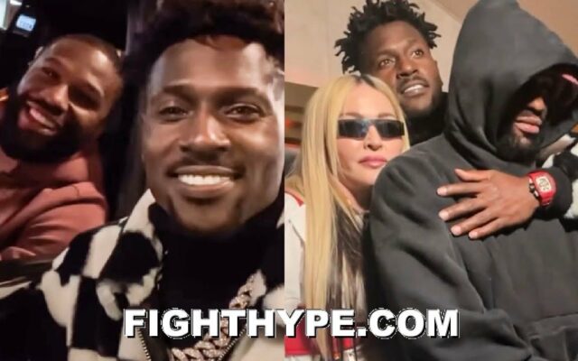 Kanye West, Floyd Mayweather, Antonio Brown And Madonna All Hang Out On A Wednesday