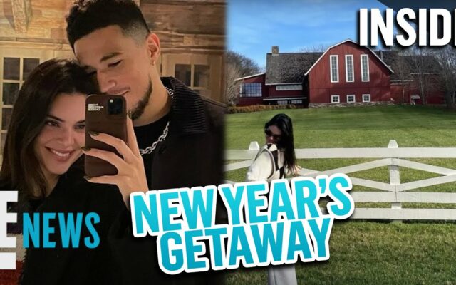 Kendall Jenner And Devin Booker Ring In The New Year In A Cozy Cabin
