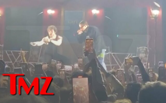 Pete Davidson Joins Jack Harlow On Stage In L.A.