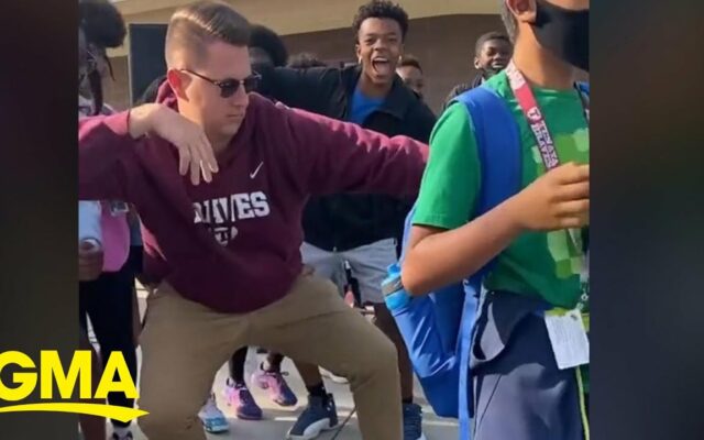 Viral Teacher Slays Tik Tok Dance And DJ’s School Lunch Dance Parties On Fridays