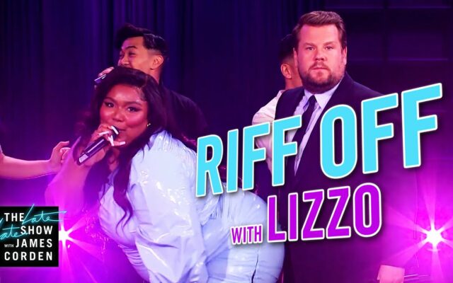 Lizzo And James Corden Dance Bop Riff Off