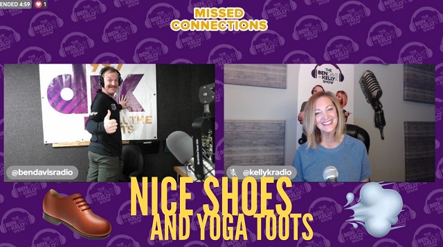Missed Connections: Nice Shoes and Yoga Toots