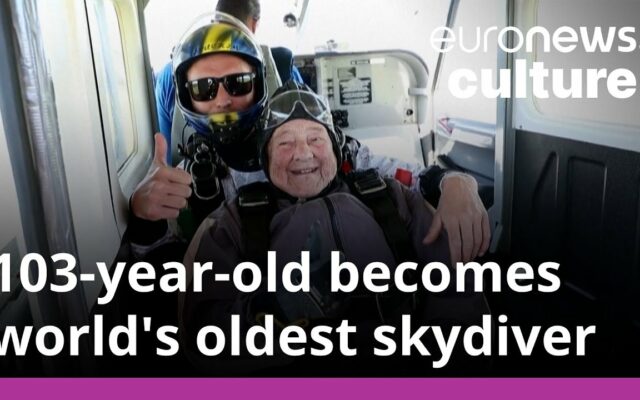 The Oldest Woman To Parachute Jump Is 103!!!