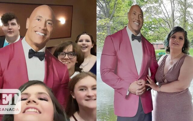 The Rock Went To Prom…Sort Of