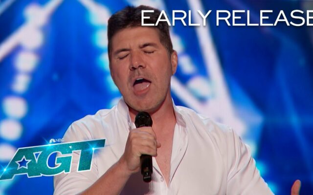 Is Simon Cowell Singing On AGT????